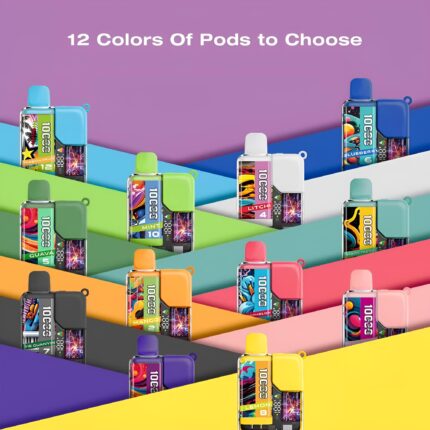 Meel Boost 10000 Puffs 最新麻將盒子 一次性拋棄式電子煙