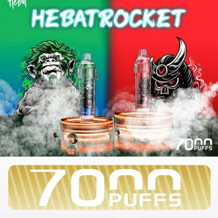 喜貝抛棄式電子煙/HEBAT BOOM 7000 PUFFS/Hebat一次性電子煙/ 台灣電子煙批發